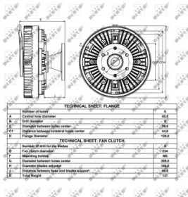 WILMINK GROUP wg1720777 -  Сцепление, вентилятор радиатора